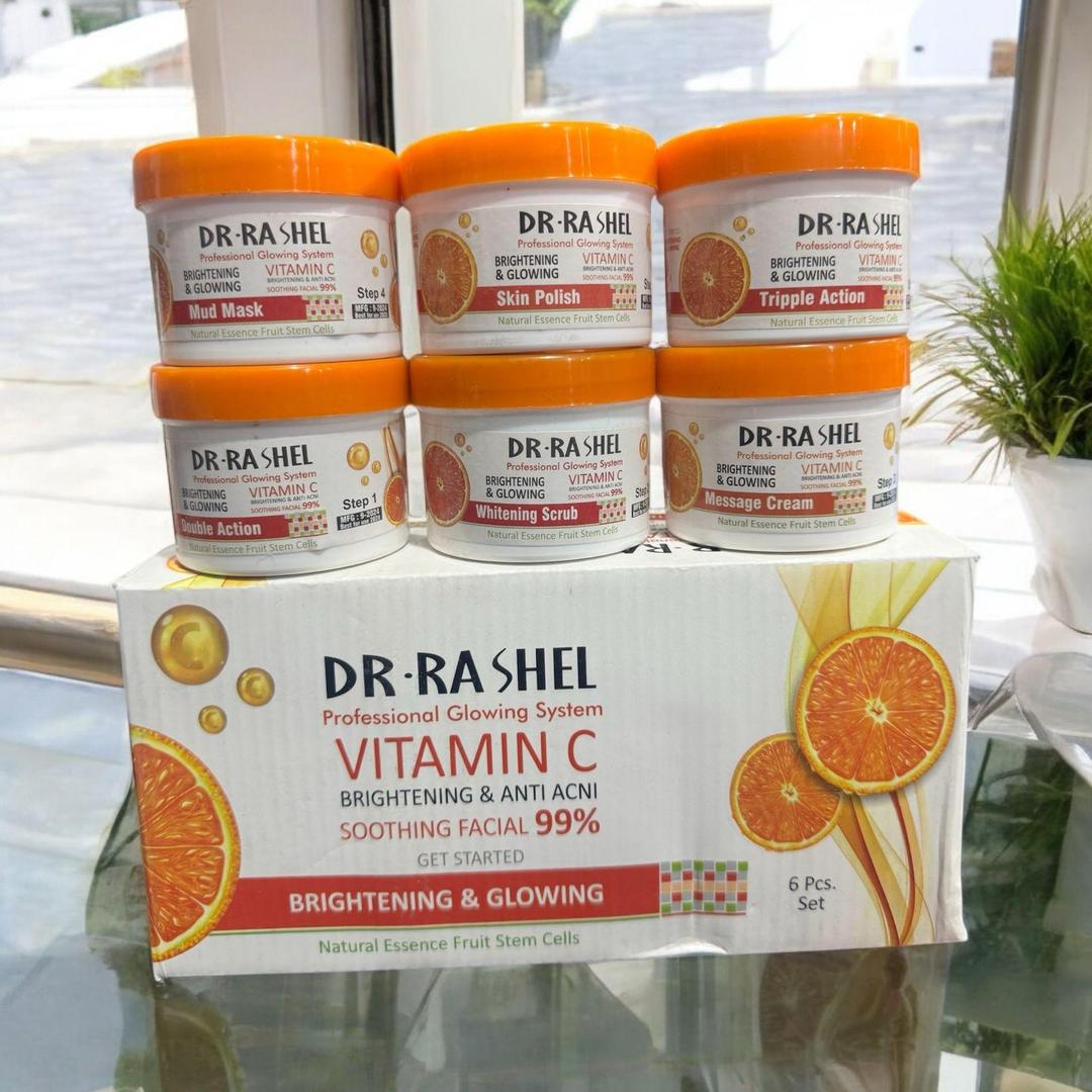 Vitamin C Brightening Facial kit 6 pcs Set