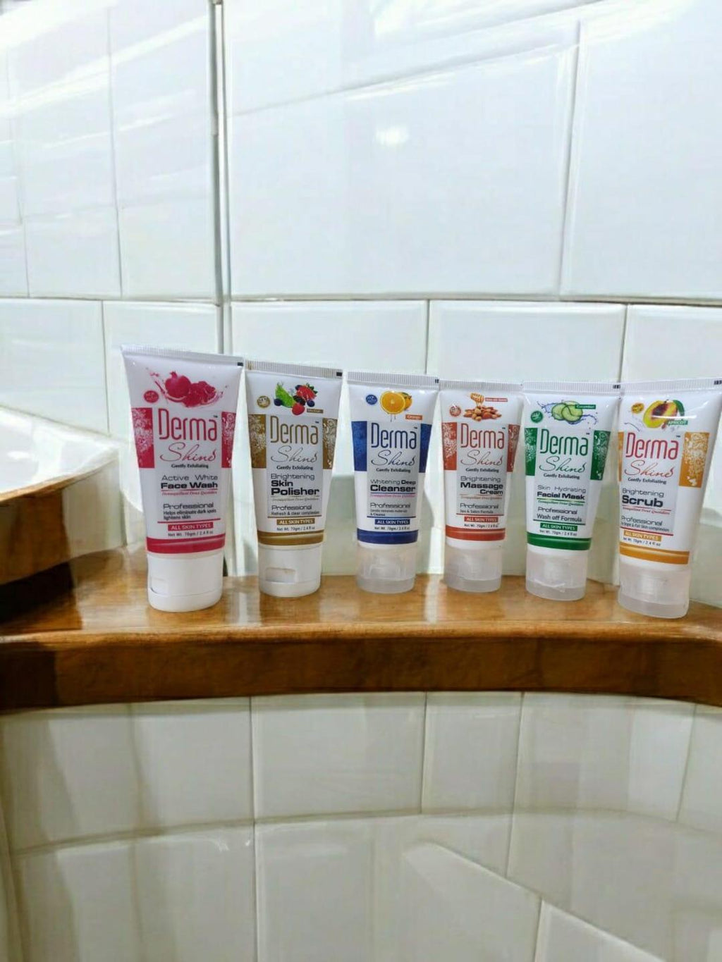 Fruit Facial Kit 6 pcs Whitening Brightening