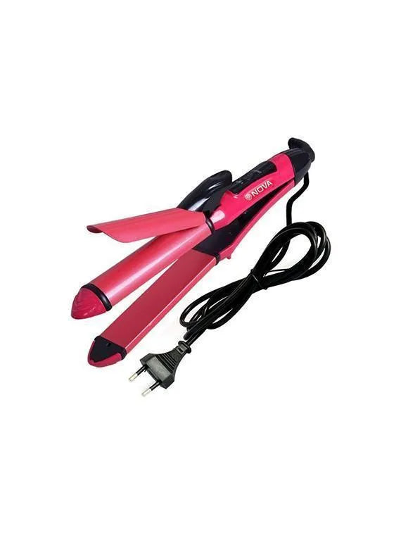 NOVA 2-in-1 Hairstyling set pink