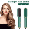 Stylish Hair Dryer Brush Black Rose Gold Temperature Control
